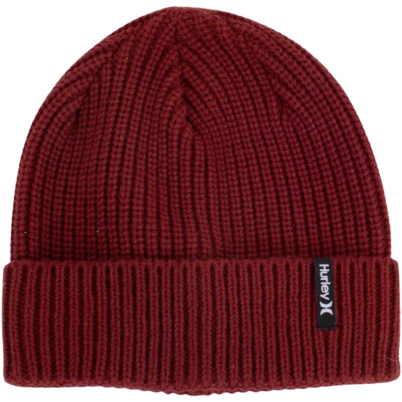 2026 Hurley Mens Max Cuff Beanie 2.0 HNCM0001 - Noble Red